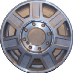 Cadillac DTS Limo Wheel ALY4613 Silver Machined
